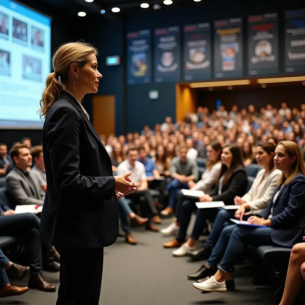 Modern office workspace