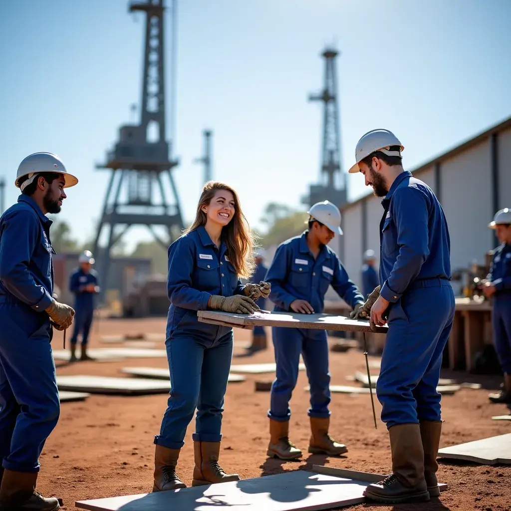 Professional team collaboration